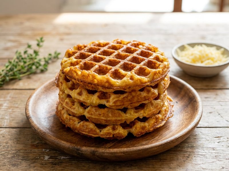 Sós sajtos gofri (Chaffle) | Ropogós házi snack