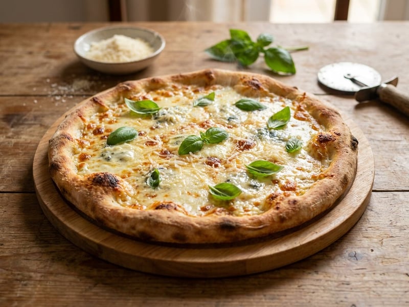 Négysajtos pizza | Pizza Quattro Formaggi