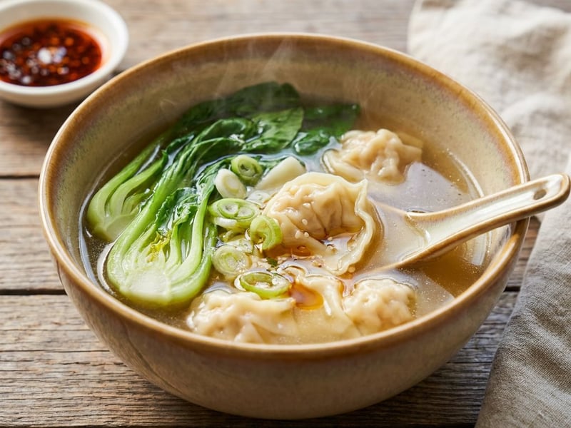 Kínai csirkés wonton leves | Illatos ázsiai kedvenc