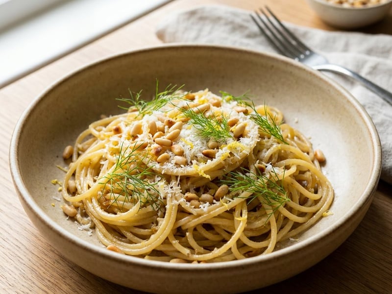 Caramelized Fennel Spaghetti | Quick Italian Pasta