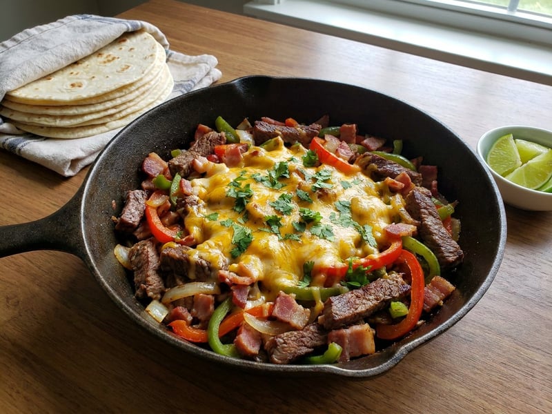Mexican beef alambre | Juicy Mexican street food