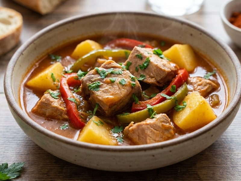 Basque tuna stew with potatoes | Marmitako