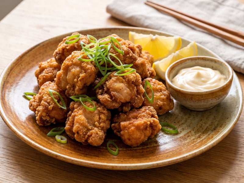 Japanese Tori Karaage | Crispy Asian Street Food Chicken