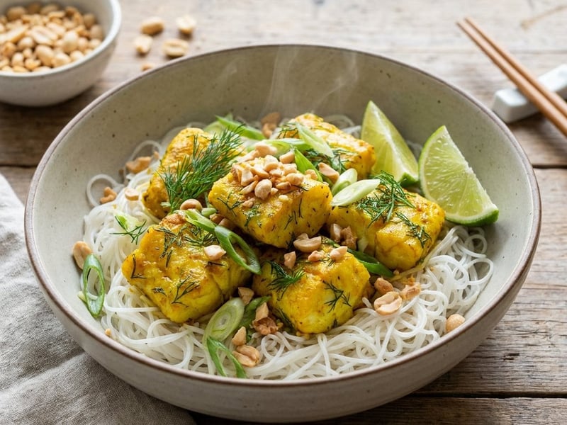 Vietnamese turmeric and dill fish | Chả Cá Lã Vọng