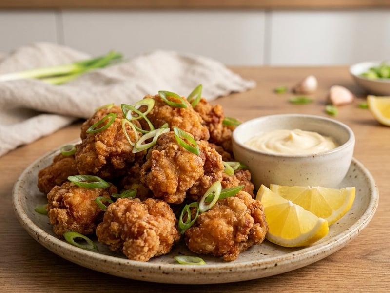 Japanese Crispy Karaage Chicken | Asian Street Food
