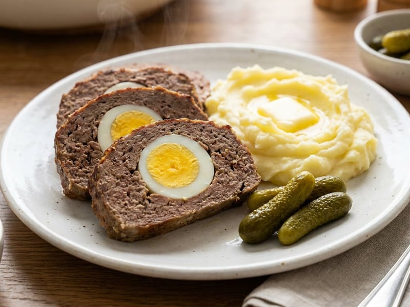 Classic Stefania Meatloaf | Juicy Festive Dish
