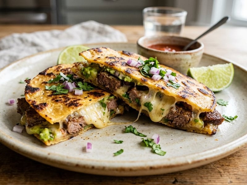 Mexikói marhahúsos mulitas | Ropogós sajtos street food