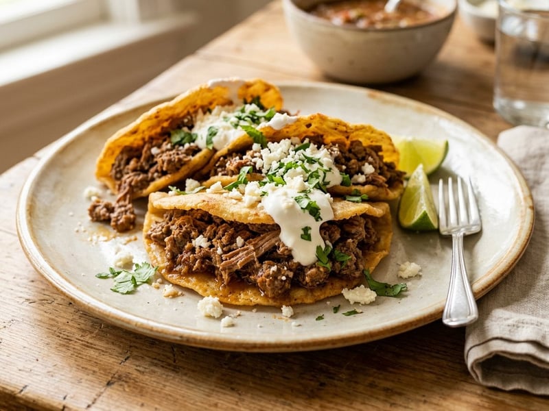 Mexikói marhahúsos gorditas | Ropogós házi street food