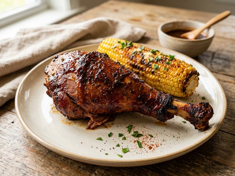 Texas BBQ pulykacomb | Füstös, szaftos grill