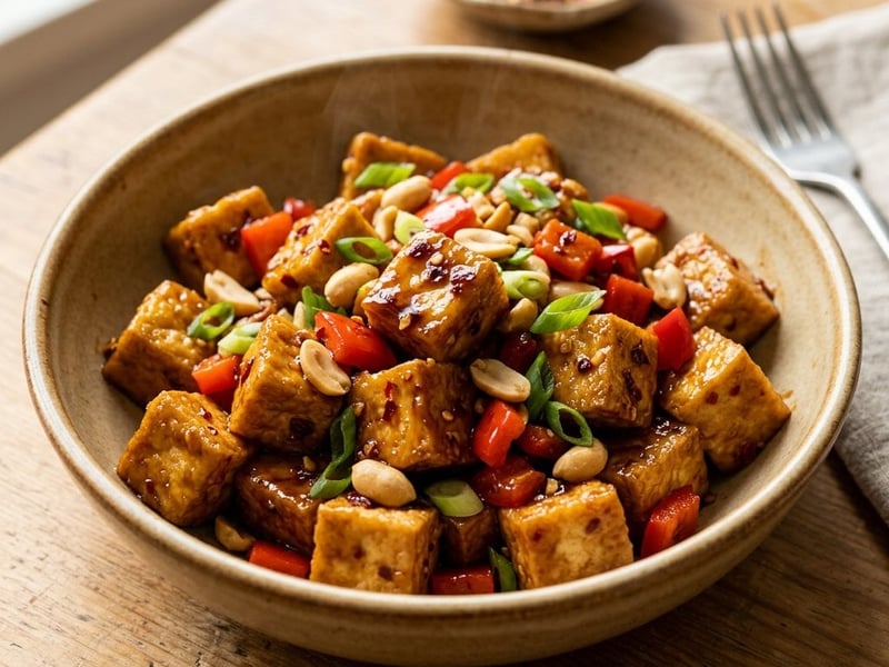 Kung Pao tofu wokban | 20 perces ázsiai vacsora