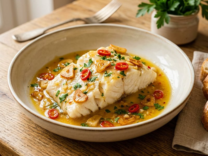 Bacalao al pil-pil | Tradicionális baszk tőkehal pil-pil mártással