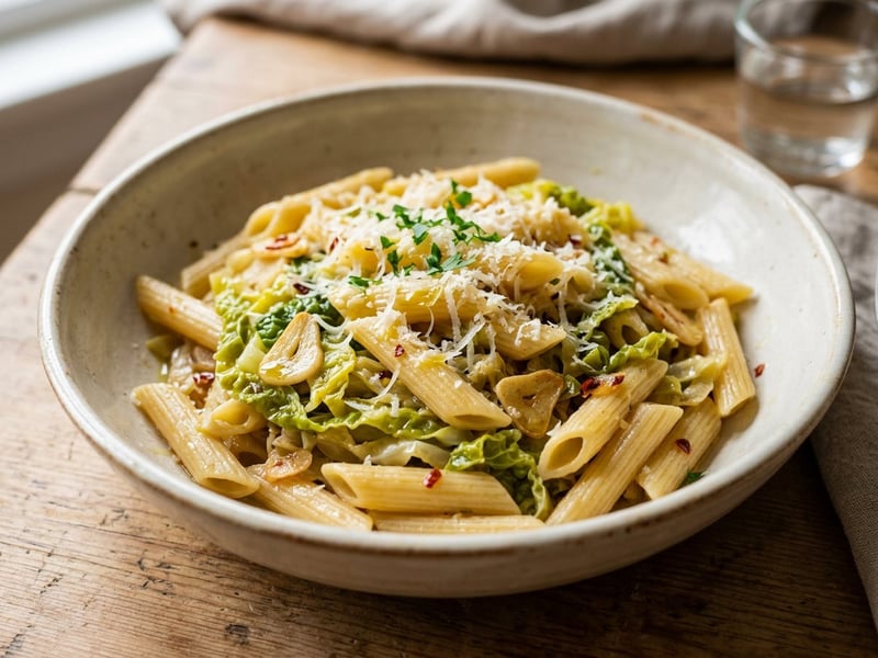 Pasta e verza | Nápolyi kelkáposztás tészta
