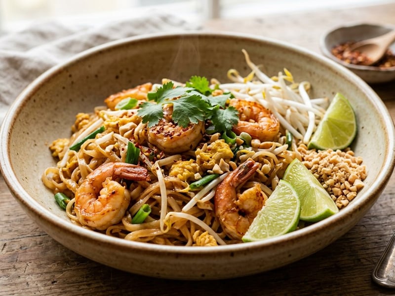 Garnélás Pad Thai | Autentikus szaftos thai tészta