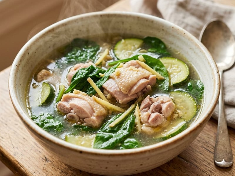 Fülöp-szigeteki gyömbéres csirkeleves | Chicken Tinola