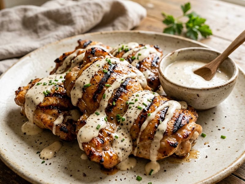 Alabama White BBQ Chicken | Smoky and Juicy Grill
