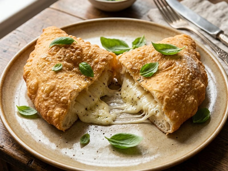 Nápolyi pizza fritta | Ropogós olasz sült pizza