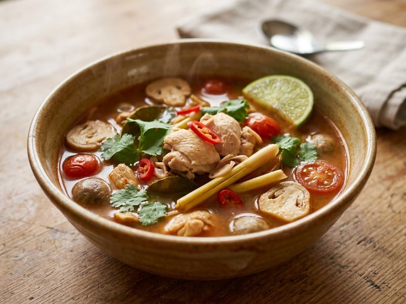 Tom Yum Gai | Illatos thai citromfüves csirkeleves