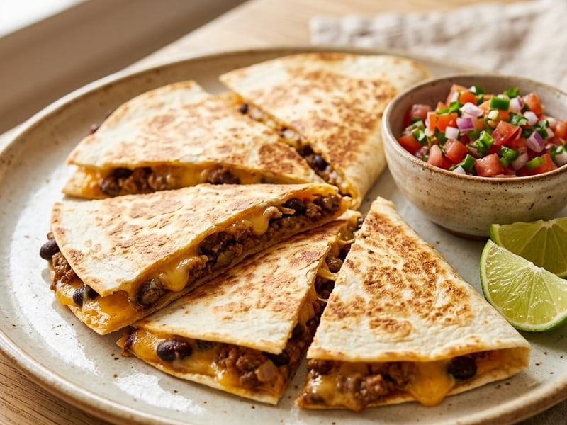 Mexican Beef Sincronizada | Crispy Street Food