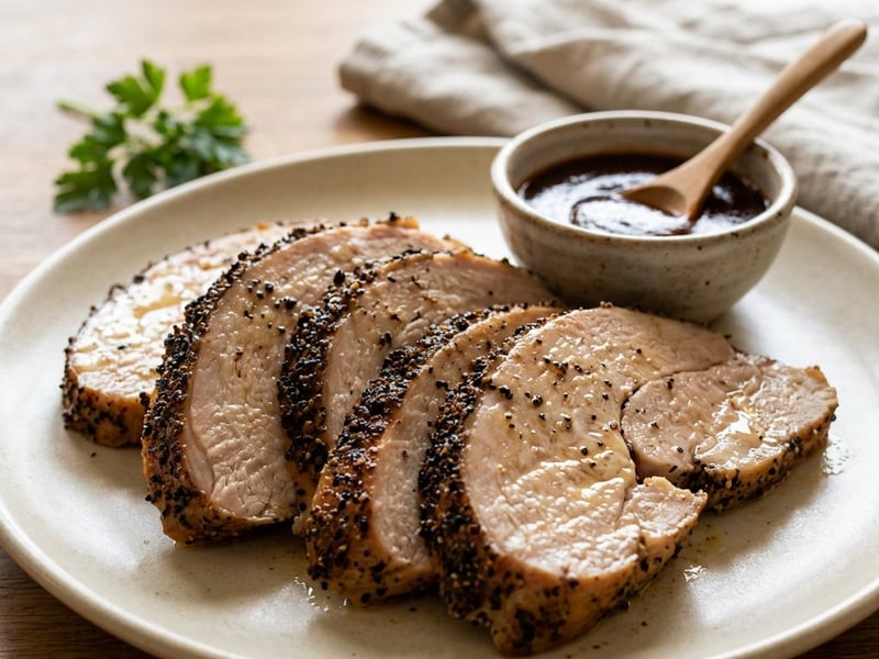 Texas BBQ Smoked Turkey Breast | Juicy, Tender Slices