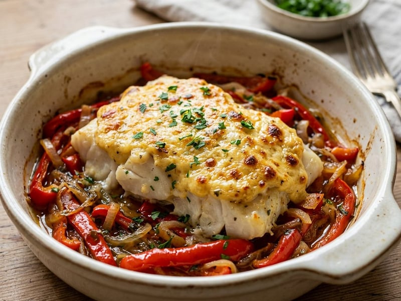 Spanish Cod Gratin | Bacalao al alioli