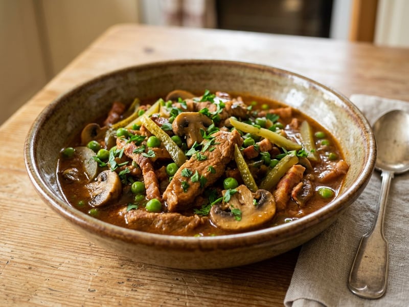 Pandúr Tokány | Saucy Hungarian one-pot dish