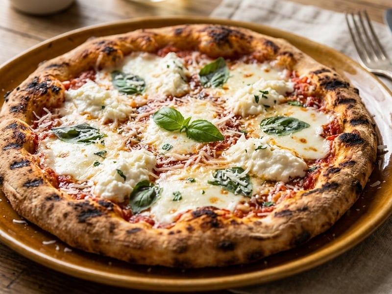 Grilled Cheese Pizza | Pizza alla griglia