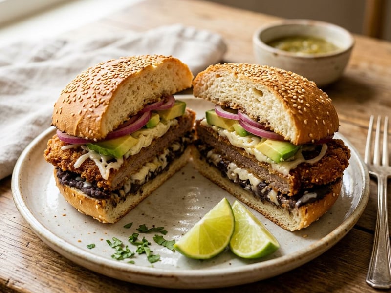 Mexikói marhahúsos cemita poblana | Ropogós street food szendvics