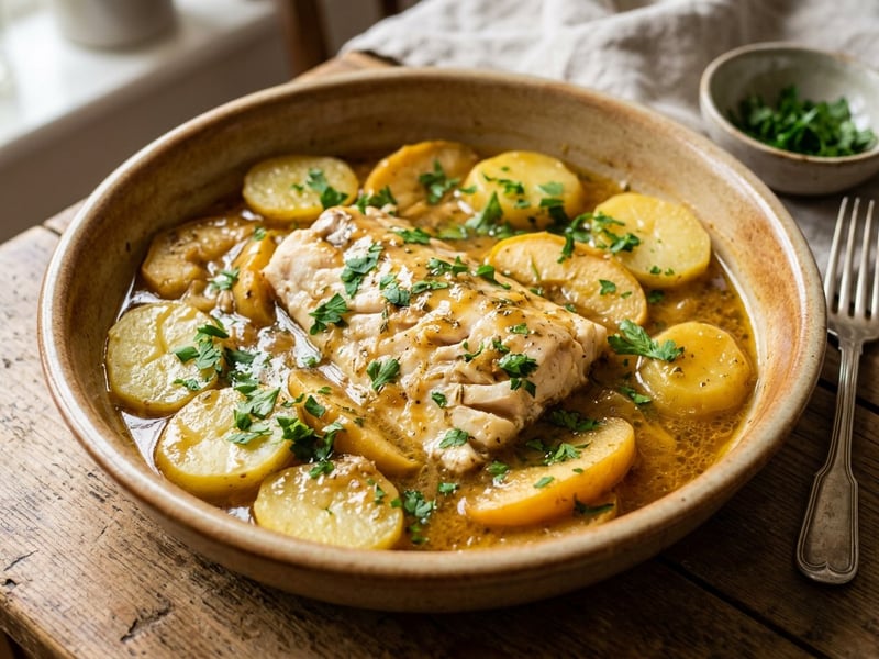 Asturian Cider Hake | Juicy Spanish Fish Dinner