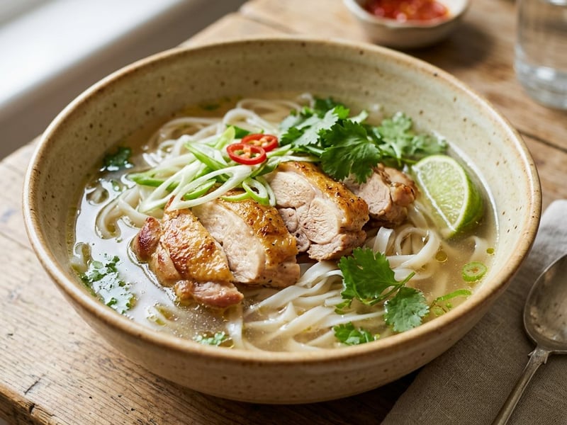 Vietnámi csirke pho leves (Phở Gà)