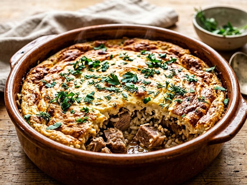Elbasan Tava | Balkan Baked Lamb with Yogurt