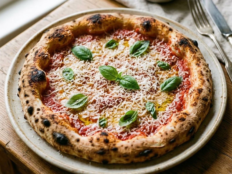 Pizza Cosacca with Pecorino | Authentic Neapolitan Cheese Pizza