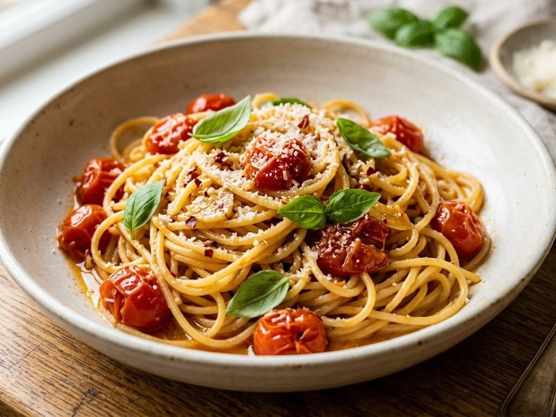 Spaghetti allo Scarpariello | Nápolyi paradicsomos tészta