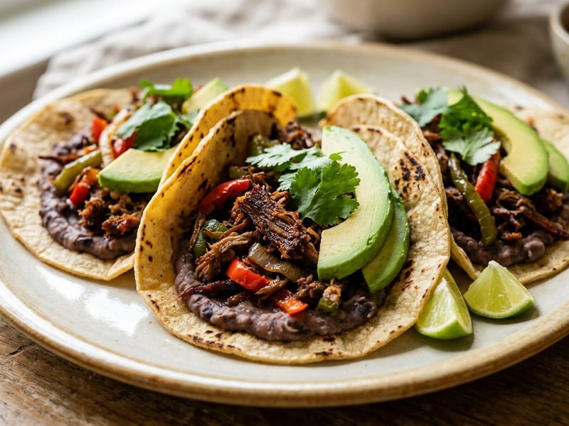 Mexikói machaca street taco | Fűszeres marhahúsos kedvenc
