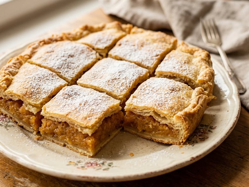Békebeli birsalmás pite | Illatos omlós sütemény