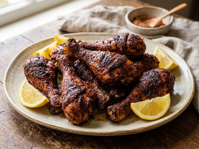 Memphis BBQ Chicken Drumsticks | Crispy Spiced Grill