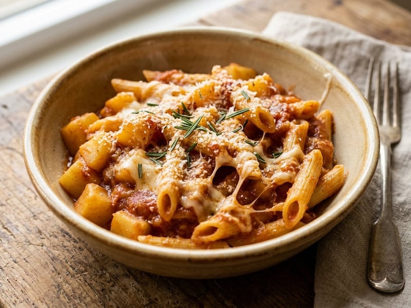 Nápolyi krémes burgonyás tészta | Pasta e patate alla Napoletana