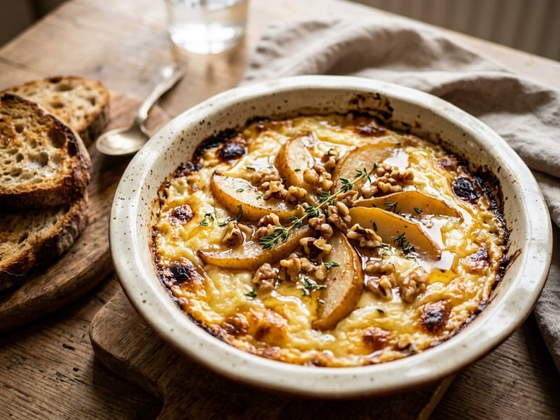 Kemencés sült gomolya körtével | Mézes-diós őszi brunch