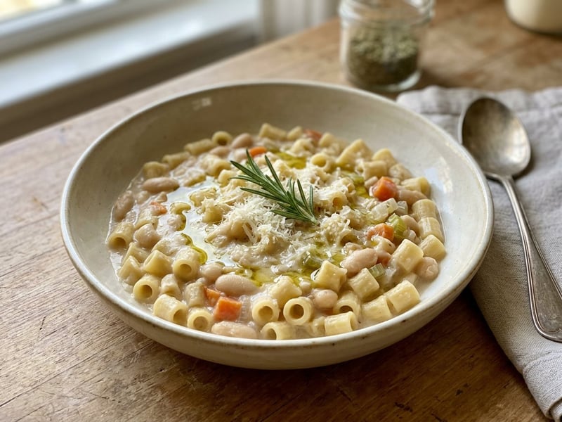 Pasta e Fagioli | Krémes toszkán babos tészta