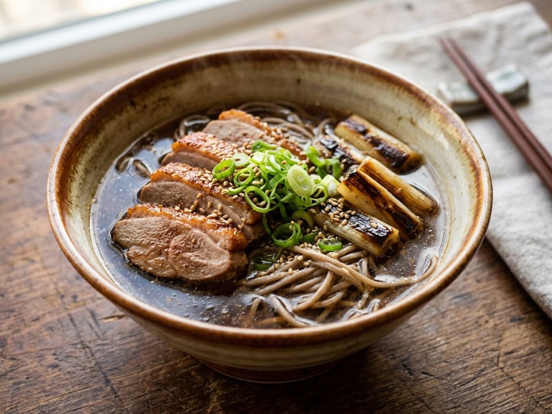 Japán kacsás soba leves | Kamo Nanban Soba