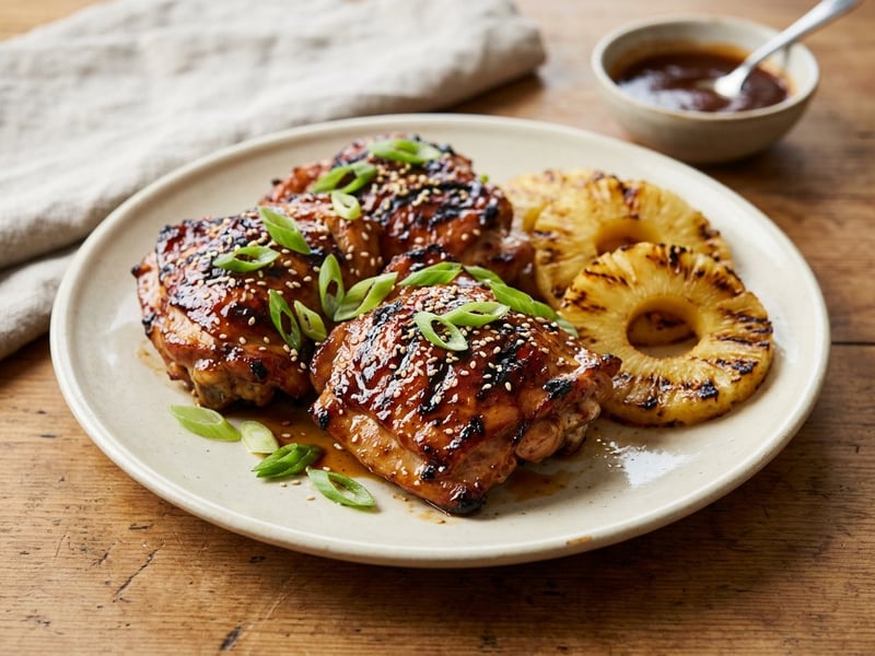 Hawaii Huli Huli BBQ csirkecomb | Szaftos hawaii grill