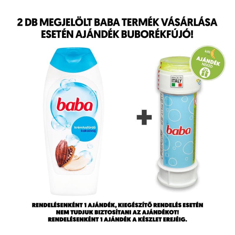 Baby cocoa butter pampering shower gel