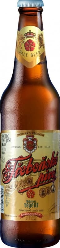 Bohemia Regent Trebonske (világos) 11° 4,6% cseh sör