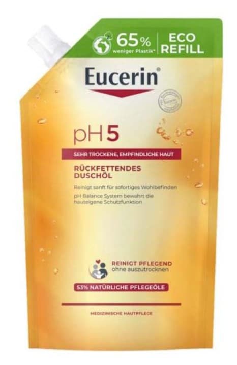 Eucerin pH5 Shower Oil Eco Refill 400ml