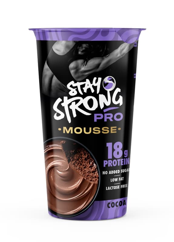 Stay Strong Pro mousse Kakaós tejdesszert édesítőszerrel