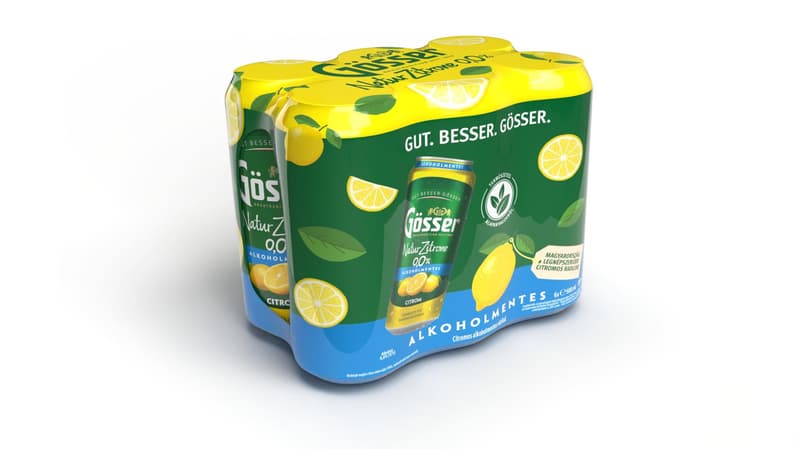Gösser NZ 0,0% Citrom 0,5 L doboz x 6 MP