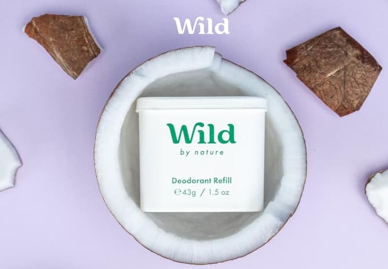 WILD Deo stick refill with Coconut-Vanilla scent