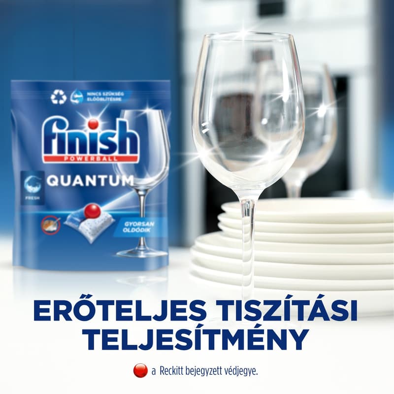 Finish Quantum dishwashing-capsules, Regular
