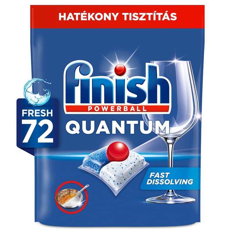 Finish Quantum dishwashing-capsules, Regular