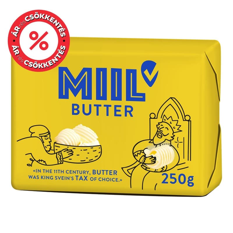 Miil vaj 82% zsírtartalommal