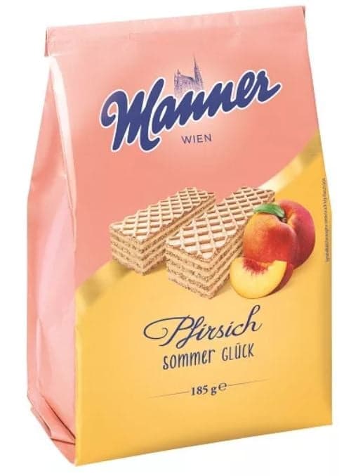 Manner őszibarackos ostya